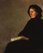 Henry Lerolle Portrait of the Artist's Mother oil
